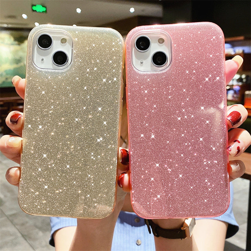 Luxury Glitter Shockproof Silicone Phone Case