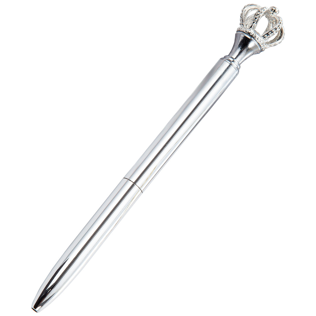 Crown Band Diamond Metal Ballpoint Pen Scepter