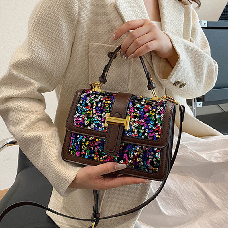 Women's Fashion Casual Sequins Shoulder Bag