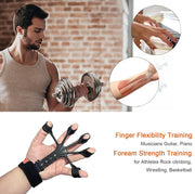 Silikon Finger Flexion und Extension Trainer Rehabilitation