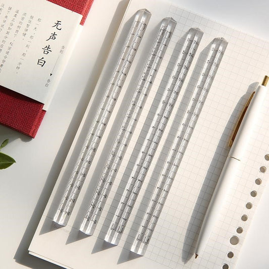 Elementary School Stationery Plastic Ruler