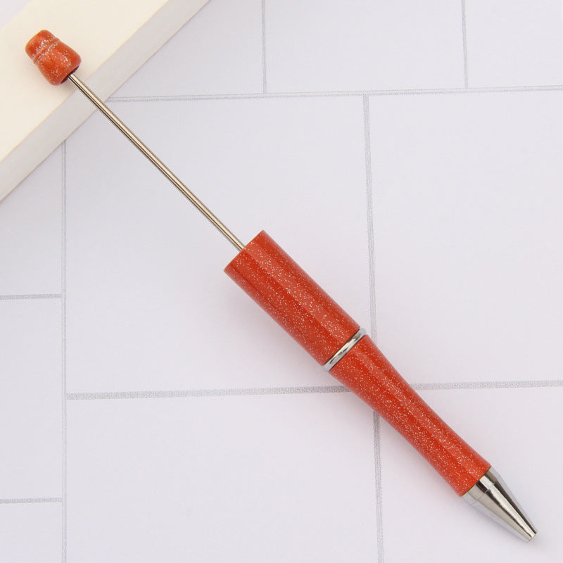 Creative Plastic Beaded Pen Ballpoint Pen