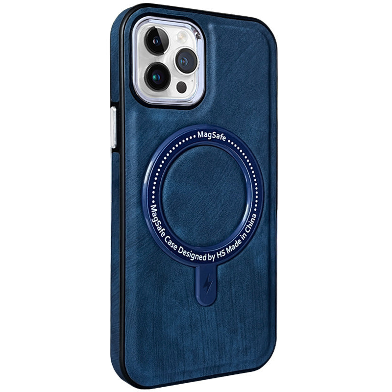 Matte solid color magnetic phone case