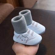 Baby Stoffschuhe Einfache Baby Indoor Rutschfeste Kleinkindschuhe