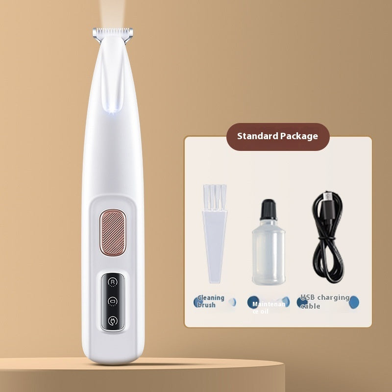 Pet Hair Clipper with LED LED Light, Fully Waterproof Pet Hair Clipper with LED Display, Dog Grooming Clipper