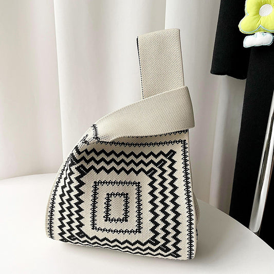 Special Design High Quality Fashion All-Match Knitted Shoulder Bag