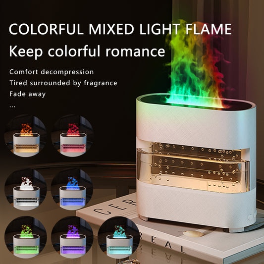 Rain Cloud Fire Humidifier Water Drop Novedades Rain Water Diffuser Fire Flame Humidifier Aroma Diffuser