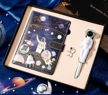 Galaxy Dream Malvorlagen Notizbuch Niedlicher Cartoon Astronaut