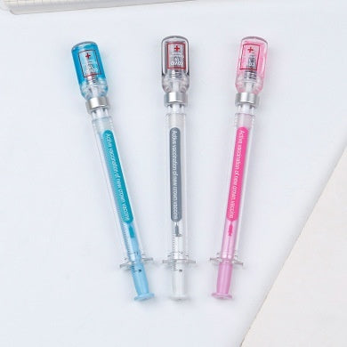 Vaccine Pen Novel Creative Design Sense Gel Pen Good-looking Student Brush