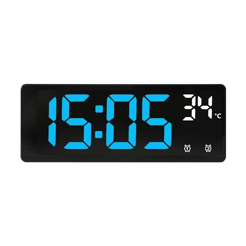 Creative Multi-functional Electronic Clock Simple Large Screen Clock Multi-group Alarm