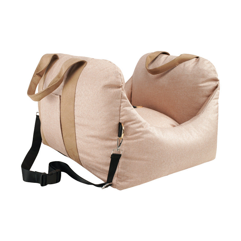 Removable and washable portable car seat for four seasons