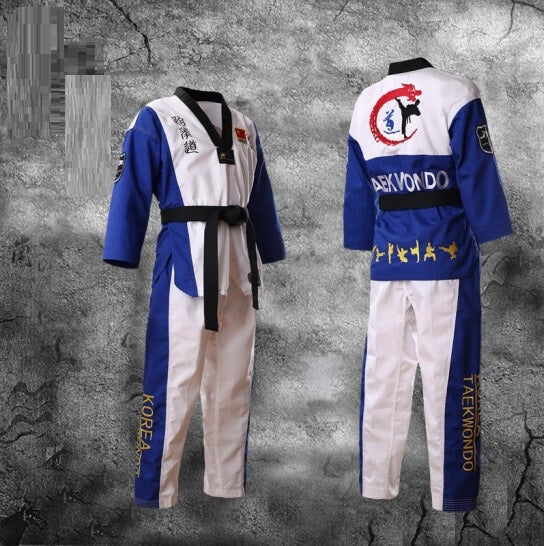 Taekwondo Martial Arts Training Men And Women Performance Wear Fitness Wear