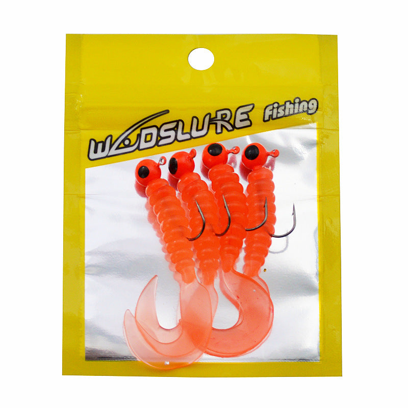 Soft Lure Bionic Lead Head Hook Fishing Tackle