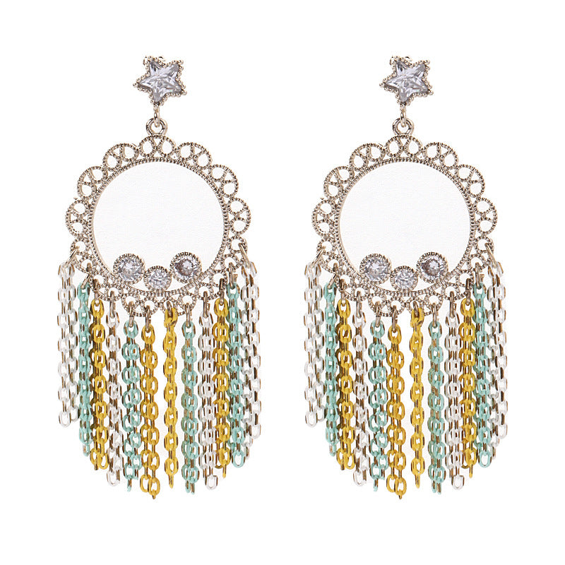 Creative Tassel Jewelry Earrings