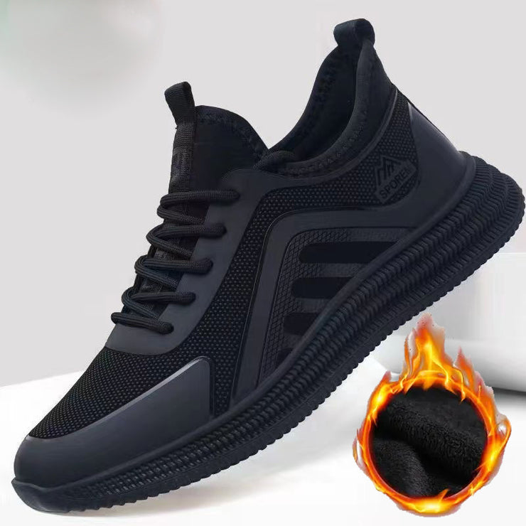 Plus Samt Herrenschuhe atmungsaktiv lässig vielseitiger Sneaker