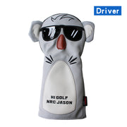 Golf Club Kopf Abdeckung Cartoon Niedlichen Tier Koala