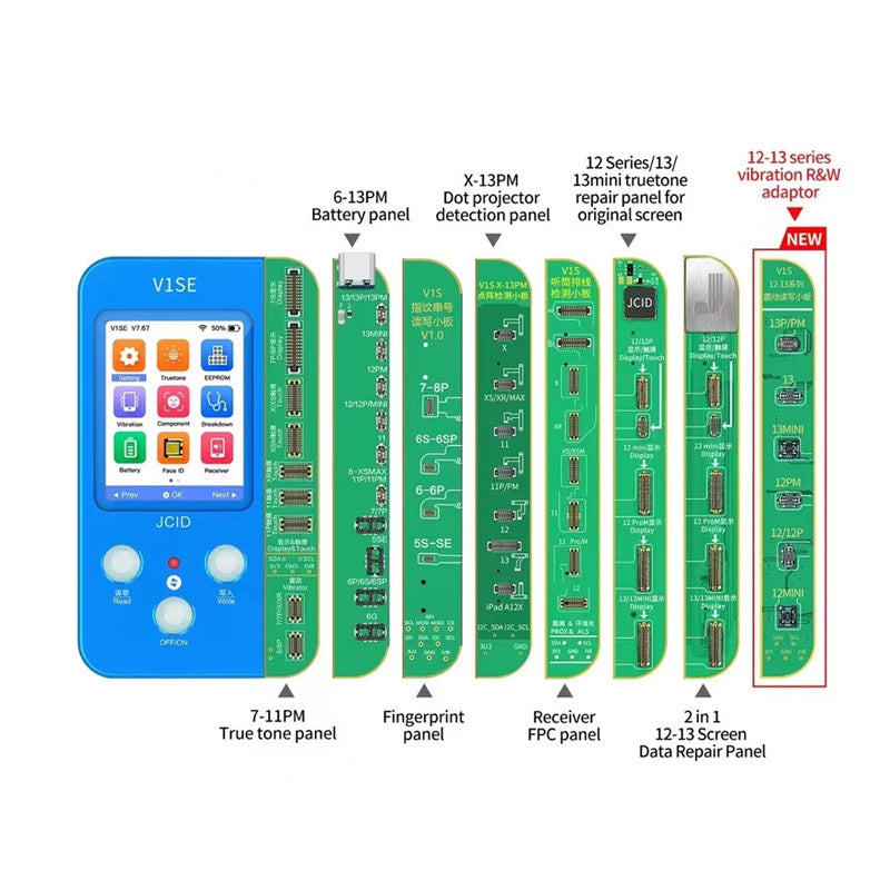 Original Color Repair Instrument Battery Lattice Line Face Ic Detector