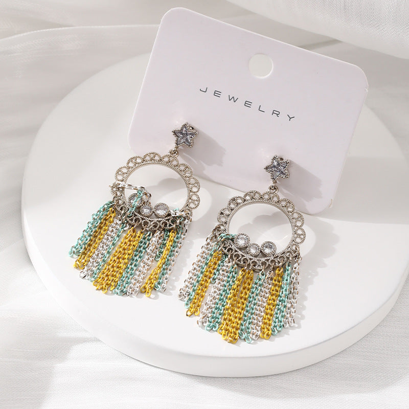 Creative Tassel Jewelry Earrings