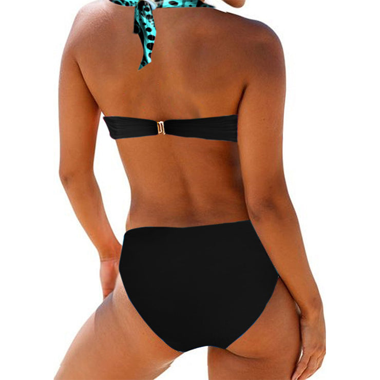 Bikini für Damen, Neckholder, Push-Up