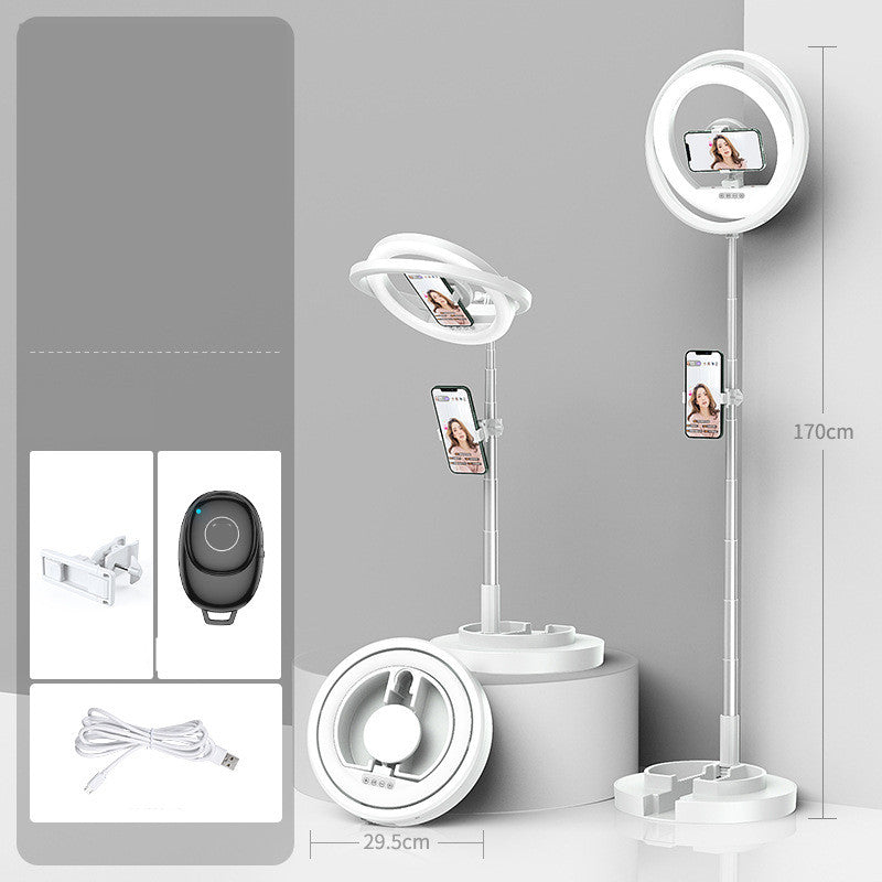 Floor standing live broadcast bracket fill light