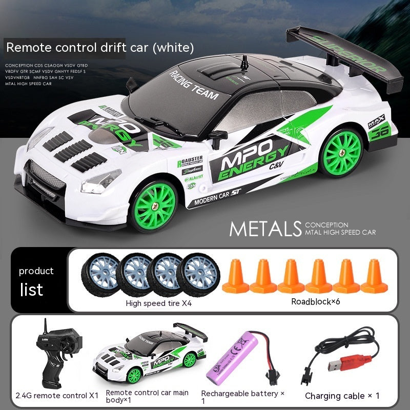 Remote Control Car Four-wheel Drive Drift Racing Car With Light Spray Boy Toy Remote Control Toy Car