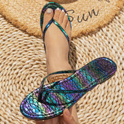 Strand Damen Sommer Stilvolle Flip-Flops