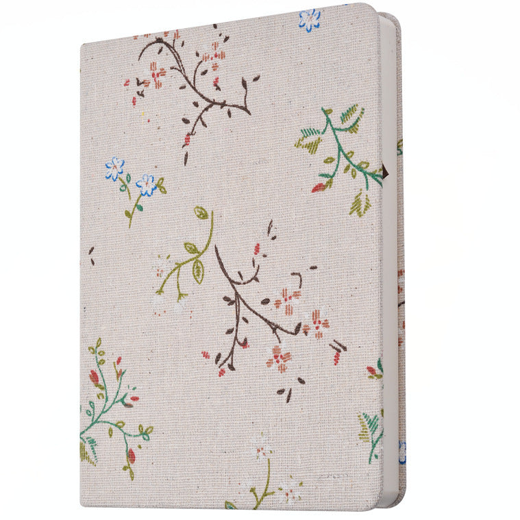 Japanese and Korean small super thick fabric notebook