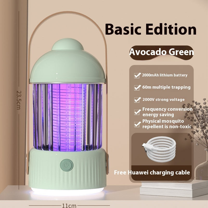 Electric Shock Mosquito Killing Lamp Indoor Outdoor Camping Mosquito Killer