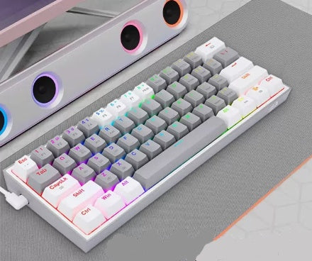 Redragon Mechanical Keyboard Hot Swap Axis Rgb Three Mode