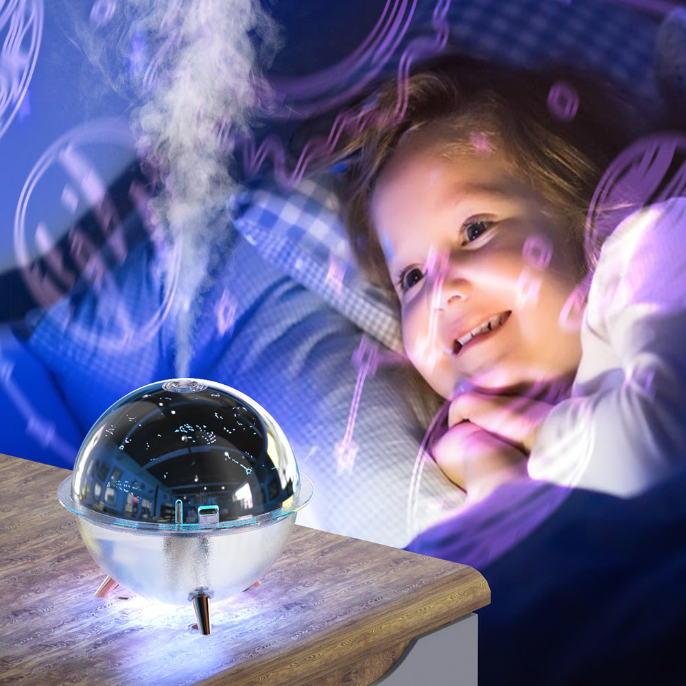 Starry Sky Projection Lamp Humidifier USB Charging Projector