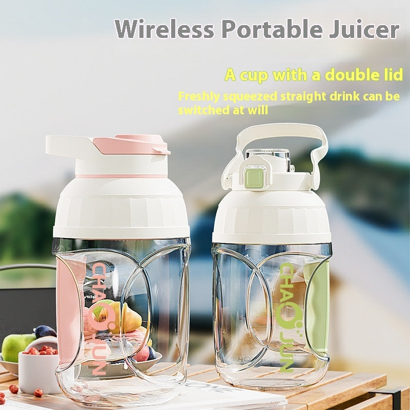 Wireless juice cup at home with large capacity multifunction ale portable juicer