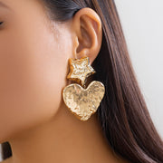 Metal Shell Ocean Wind Special-interest Earrings