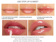 Lippenpflege-Ampulle, nährende, feuchtigkeitsspendende, Lipgloss-Make-up mit Fruchtgeschmack