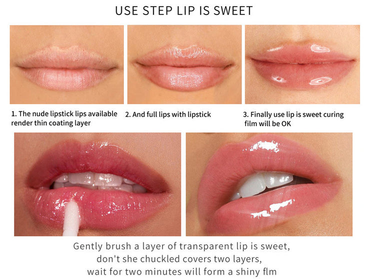 Lippenpflege-Ampulle, nährende, feuchtigkeitsspendende, Lipgloss-Make-up mit Fruchtgeschmack