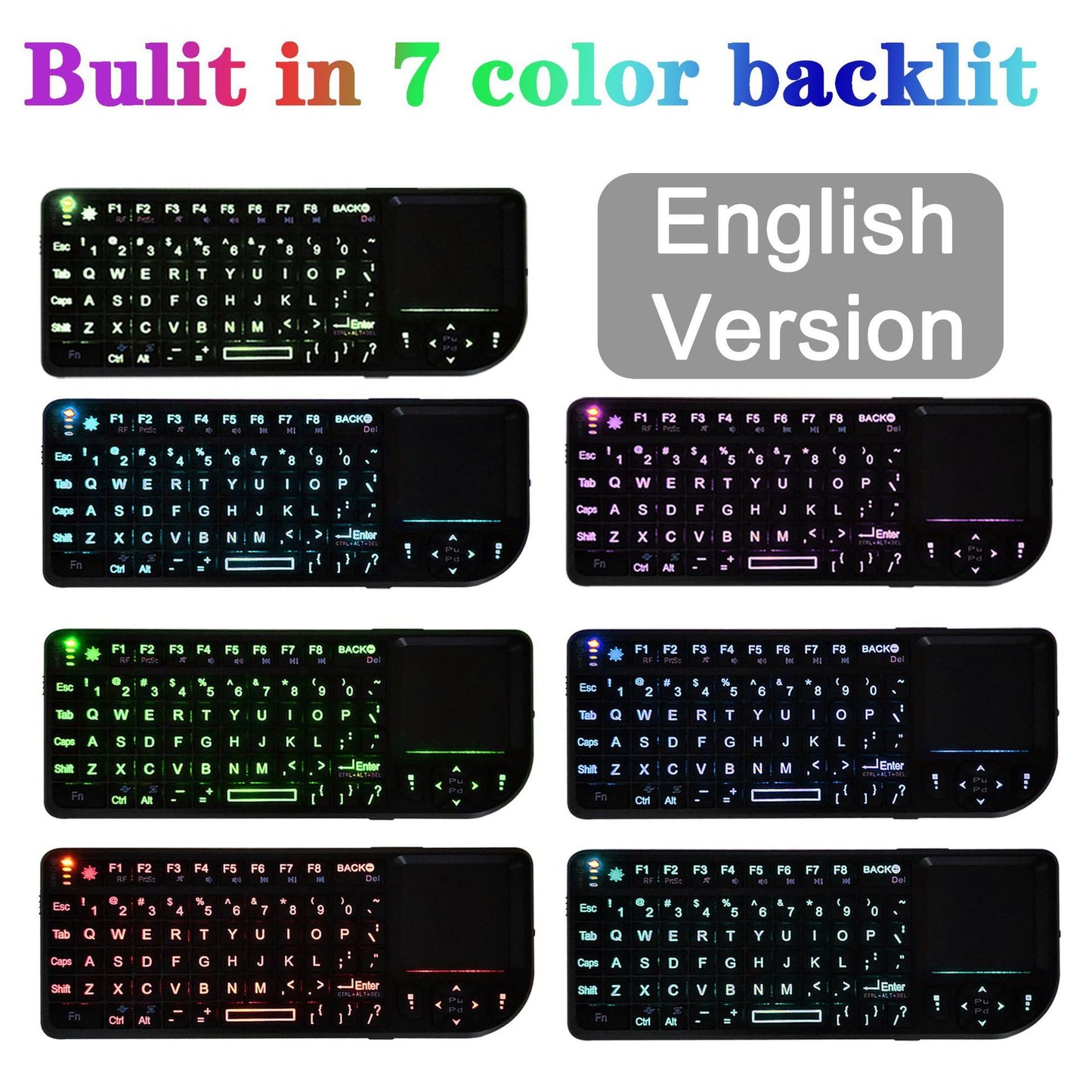 Mini Wireless Bluetooth Laser Touch Keyboard