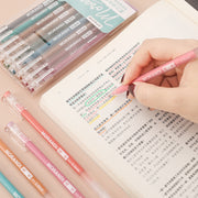 Retro Set Student Notizen süße Mädchen japanische Farbe Gel Stift