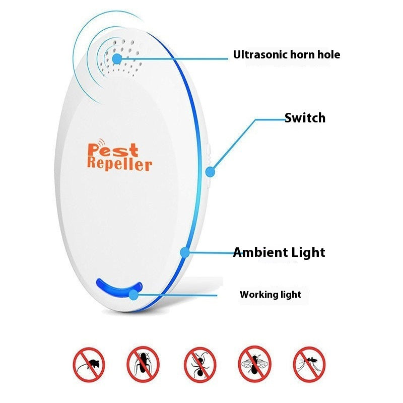 Household Electronic Frequency Conversion Ultrasonic Mosquito Repellent Insect Killer