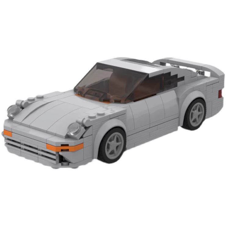 Bausteine für MOC-74341 Fahrzeuge Porsche Rennwagen-Teile Puzzle