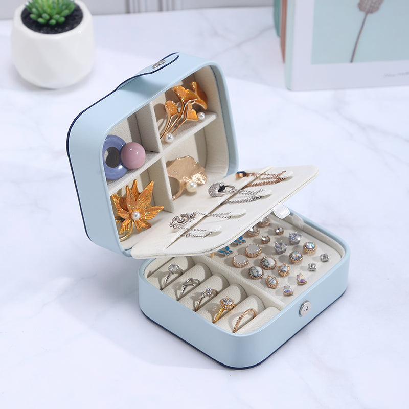 Jewelry Storage Box Double-Sided Simple Earrings