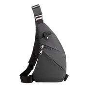 Multifunktionale Freizeit-Brusttasche für Herren Crossbody-Tasche