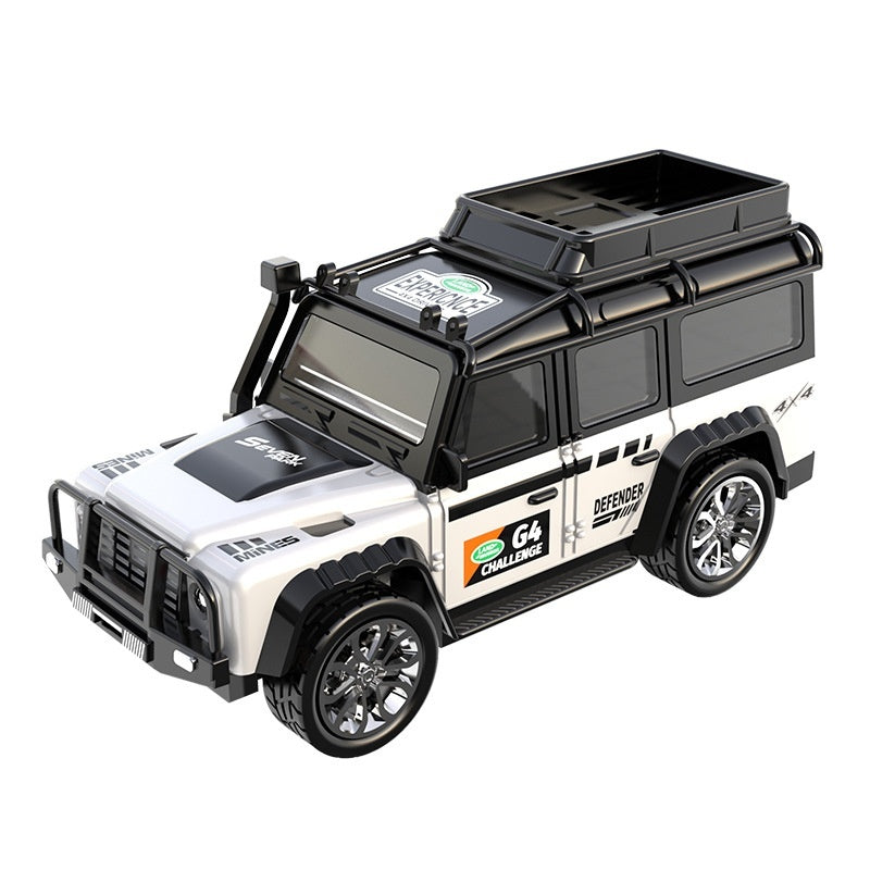 Alloy Remote Control Vehicle Charging Adjustable Speed ​​Off-road Trailer Model