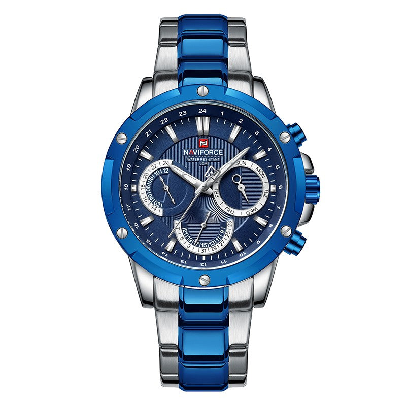 Fashionable watches with large dial for men