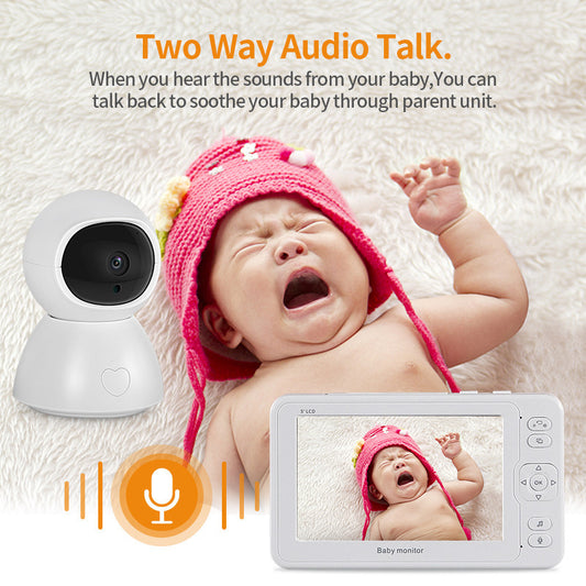 5-inch baby monitor surveillance camera