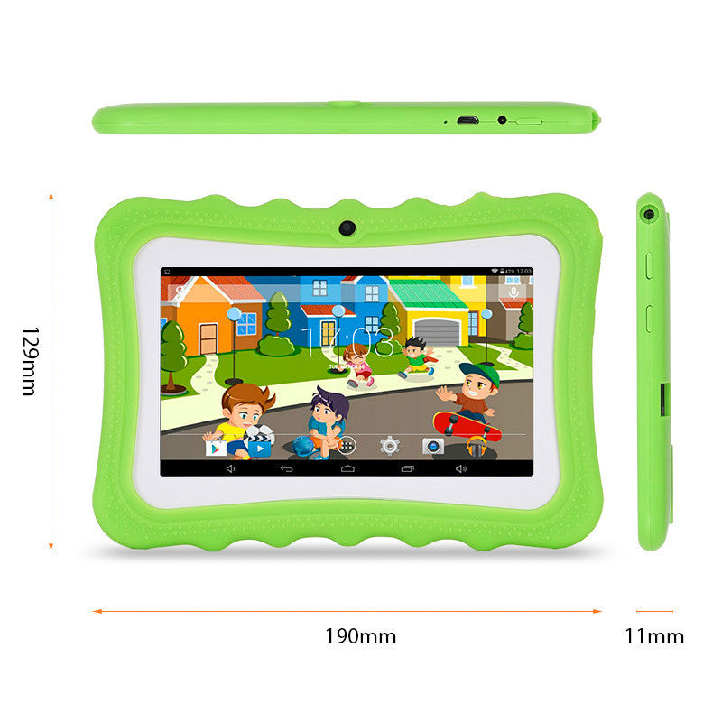 7inch Kinder A33 Quad-Core Cartoon Tablet Computer