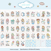 Aufkleber Malerei Herz Aufkleber Notebook Spezielle Displayschutzfolie Japanischen Papier Cartoon Figuren