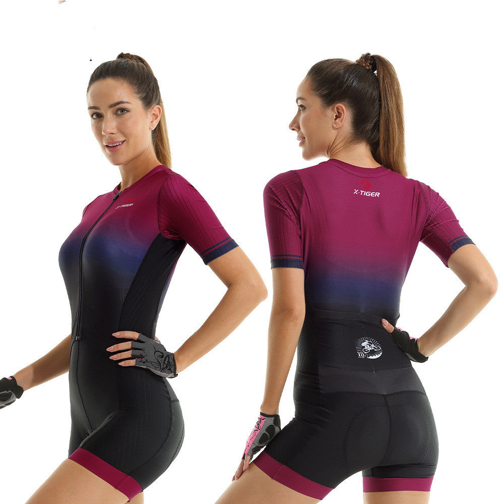 Radsport Einteiler Sommer Damen