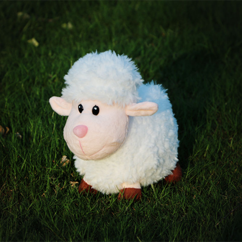 Cute Soothing Little Cartoon Sheep Doll