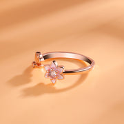 Koreanischen Stil Sakura Ring Frauen Herbst Und Winter Fee Schöne Phantasie