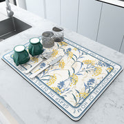 Kitchen Draining Mat Heat Proof Mat Teacup Mat