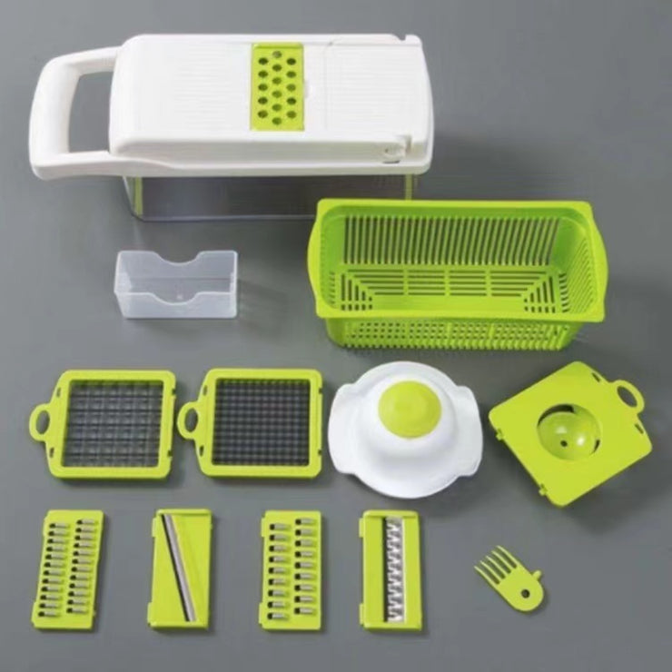 12 In 1 Manuelle Gemüse Chopper Küche Gadgets Chopper Zwiebel Cutter Gemüse Schneider